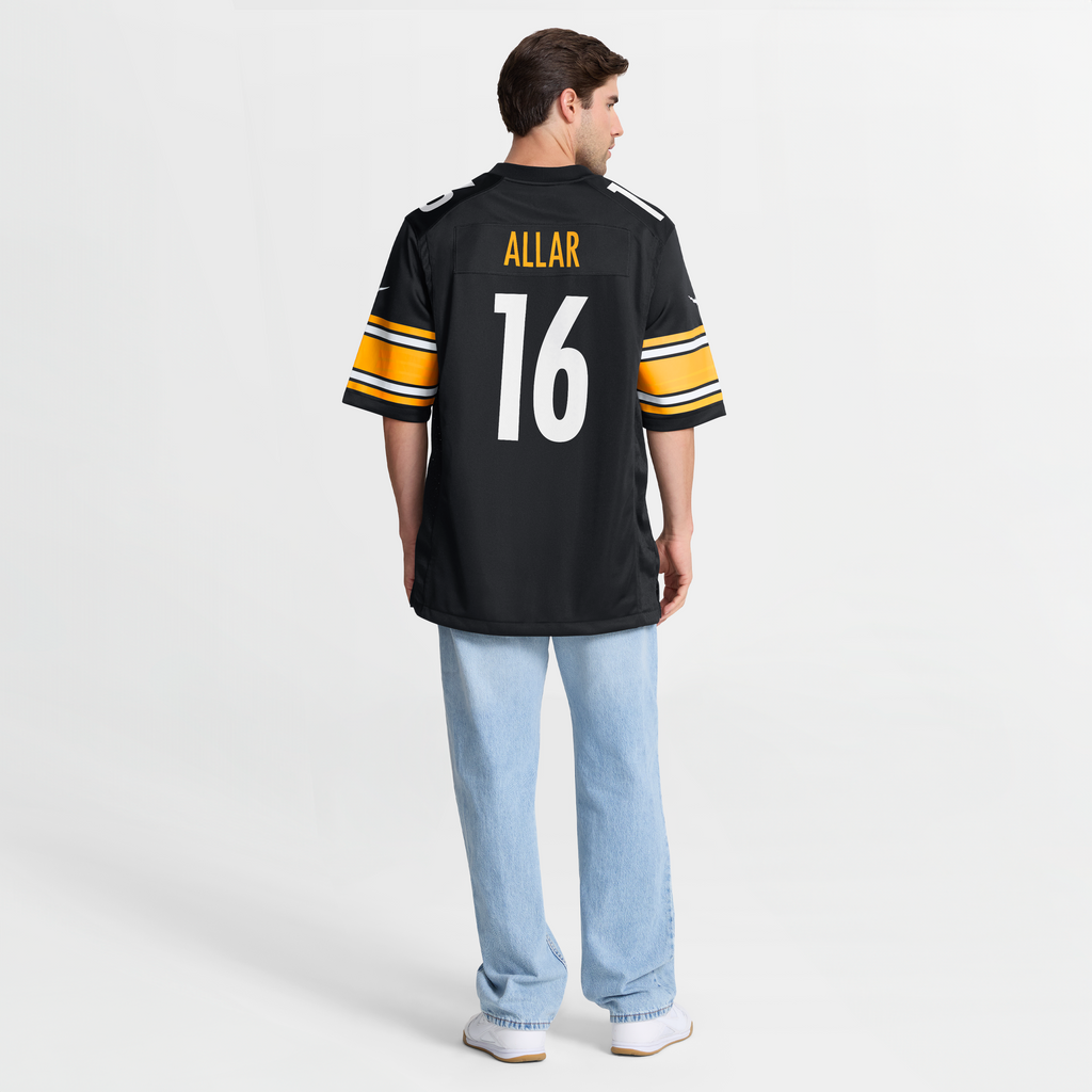 Men's Pittsburgh Steelers Drew Allar Nike Black Game Jersey