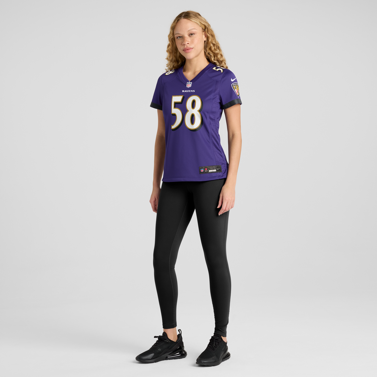 Women's Baltimore Ravens Taven Bryan Nike Purple Team Game Jersey