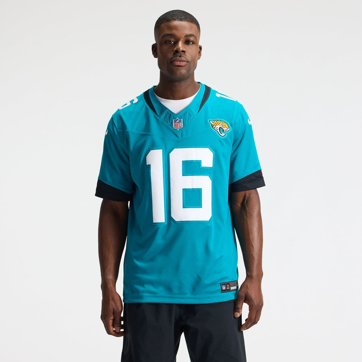 Men's Jacksonville Jaguars Trevor Lawrence Nike Teal Team Vapor Fuse Stitched Limited Jersey
