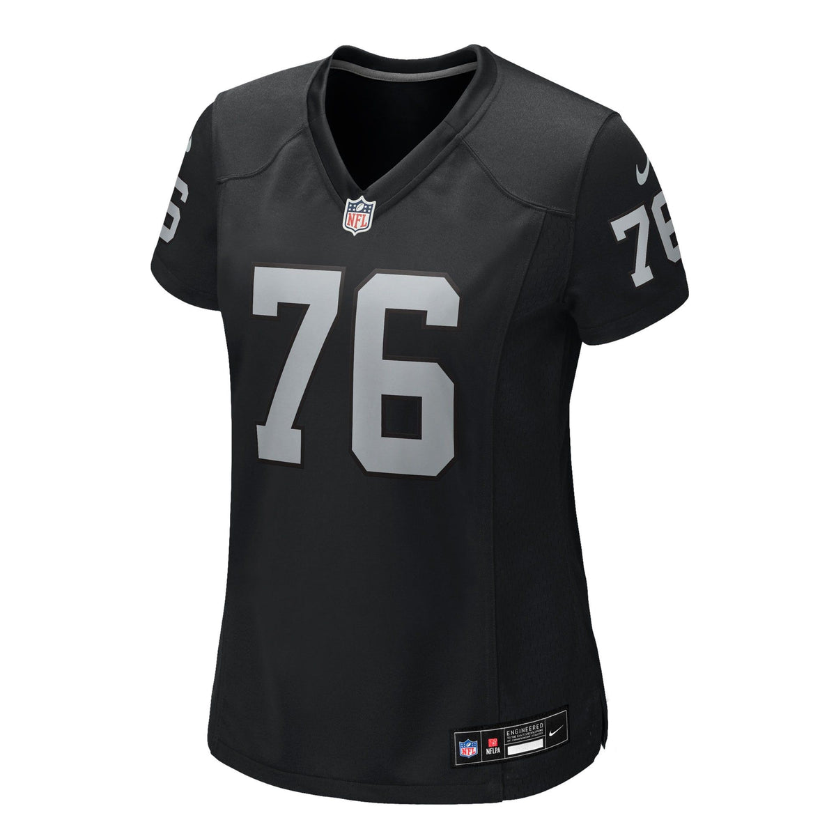 Women's Las Vegas Raiders Caleb Rogers Nike Black Team Game Jersey