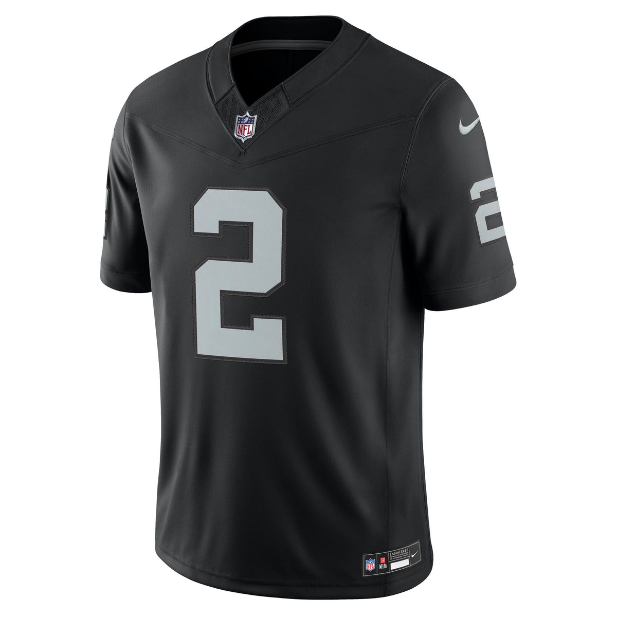 Men's Las Vegas Raiders Ashton Jeanty Nike Black Team Vapor Fuse Stitched Limited Jersey
