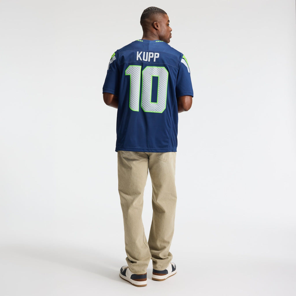 Men's Seattle Seahawks Cooper Kupp Nike College Navy Team Vapor Fuse Stitched Limited Jersey