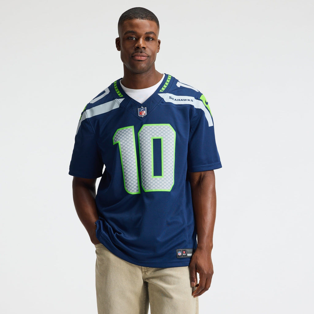 Men's Seattle Seahawks Cooper Kupp Nike College Navy Team Vapor Fuse Stitched Limited Jersey