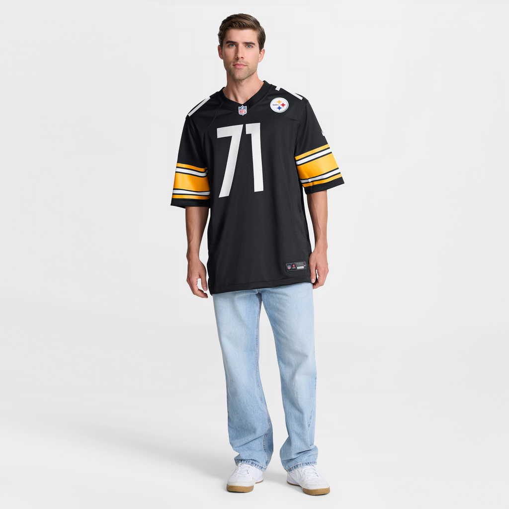 Men's Pittsburgh Steelers Max Iheanachor Nike Black 2026 Nfl Draft First Round Pick No 21 Team Game Jersey