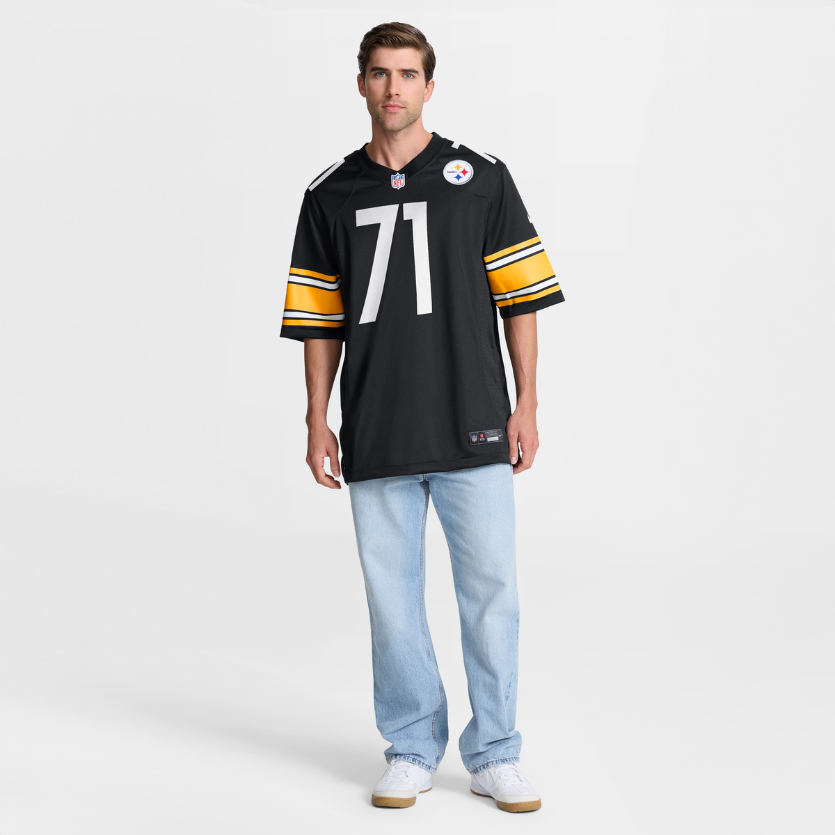 Men's Pittsburgh Steelers Max Iheanachor Nike Black 2026 Nfl Draft First Round Pick No 21 Team Game Jersey