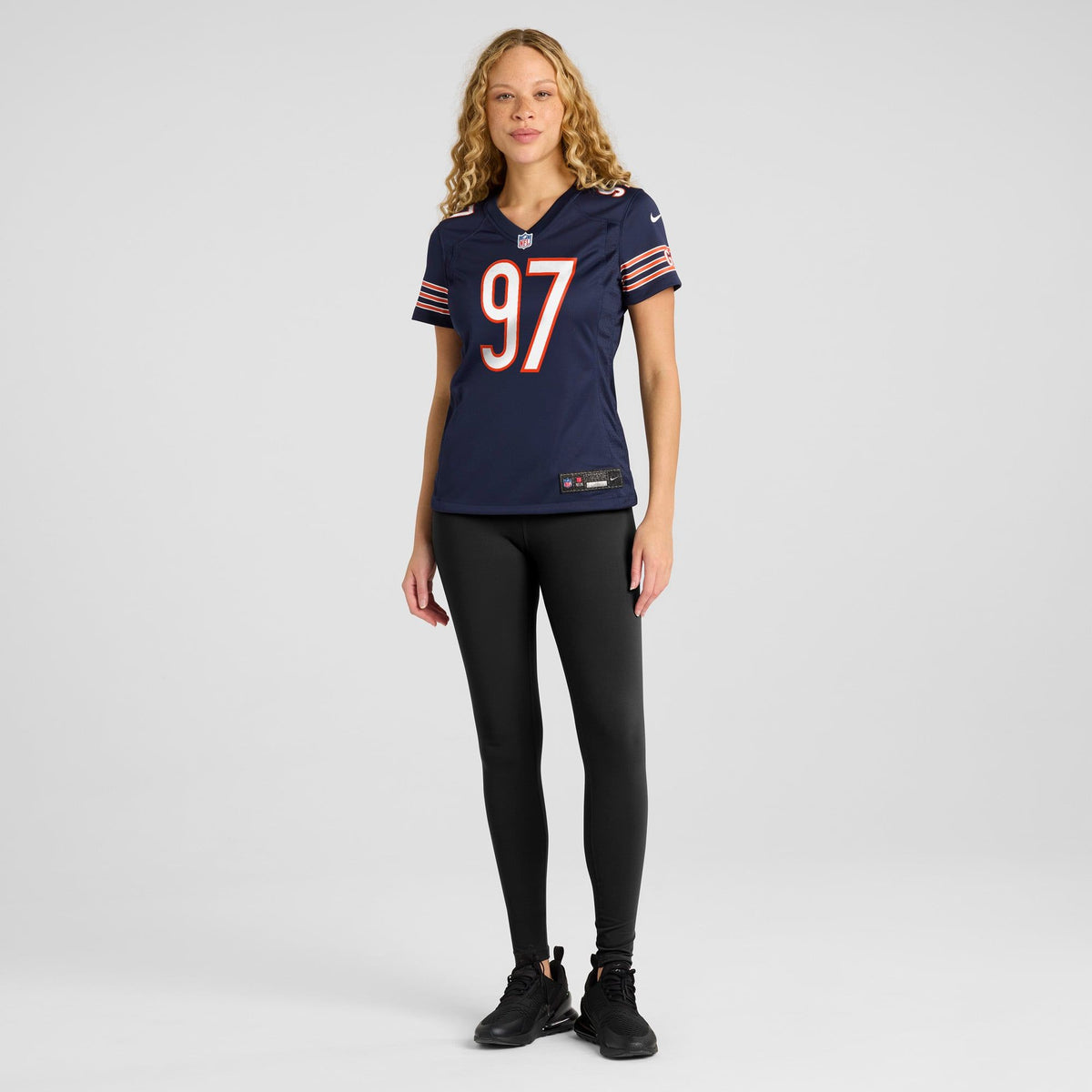 Women's Chicago Bears James Lynch Nike Navy Team Game Jersey
