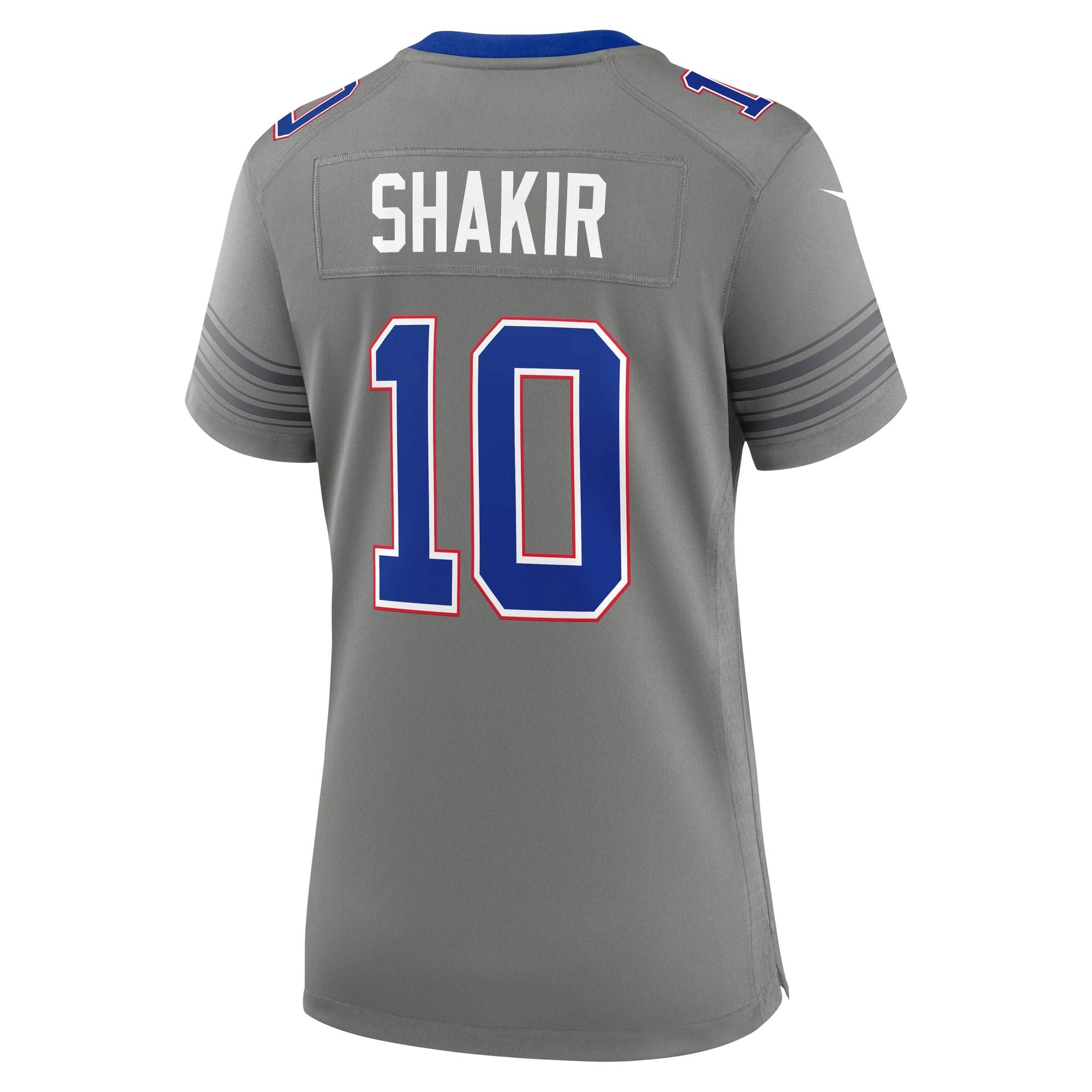 Women's Buffalo Bills Khalil Shakir Nike Gray Nickel City Game Jersey