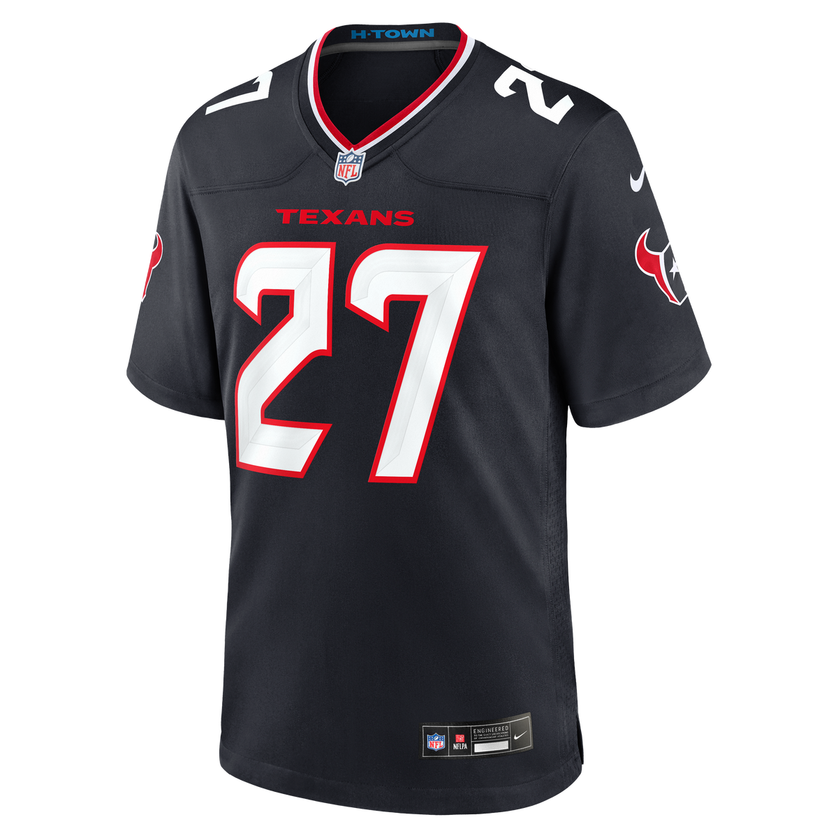Men's Houston Texans Kamari Ramsey Nike Navy Team Game Jersey
