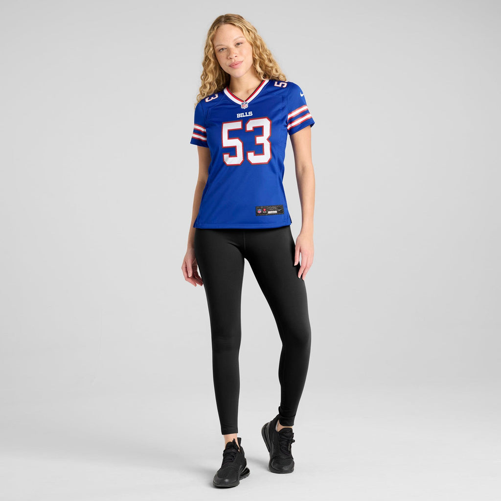 Women's Buffalo Bills Lloyd Cushenberry Iii Nike Royal Team Game Jersey