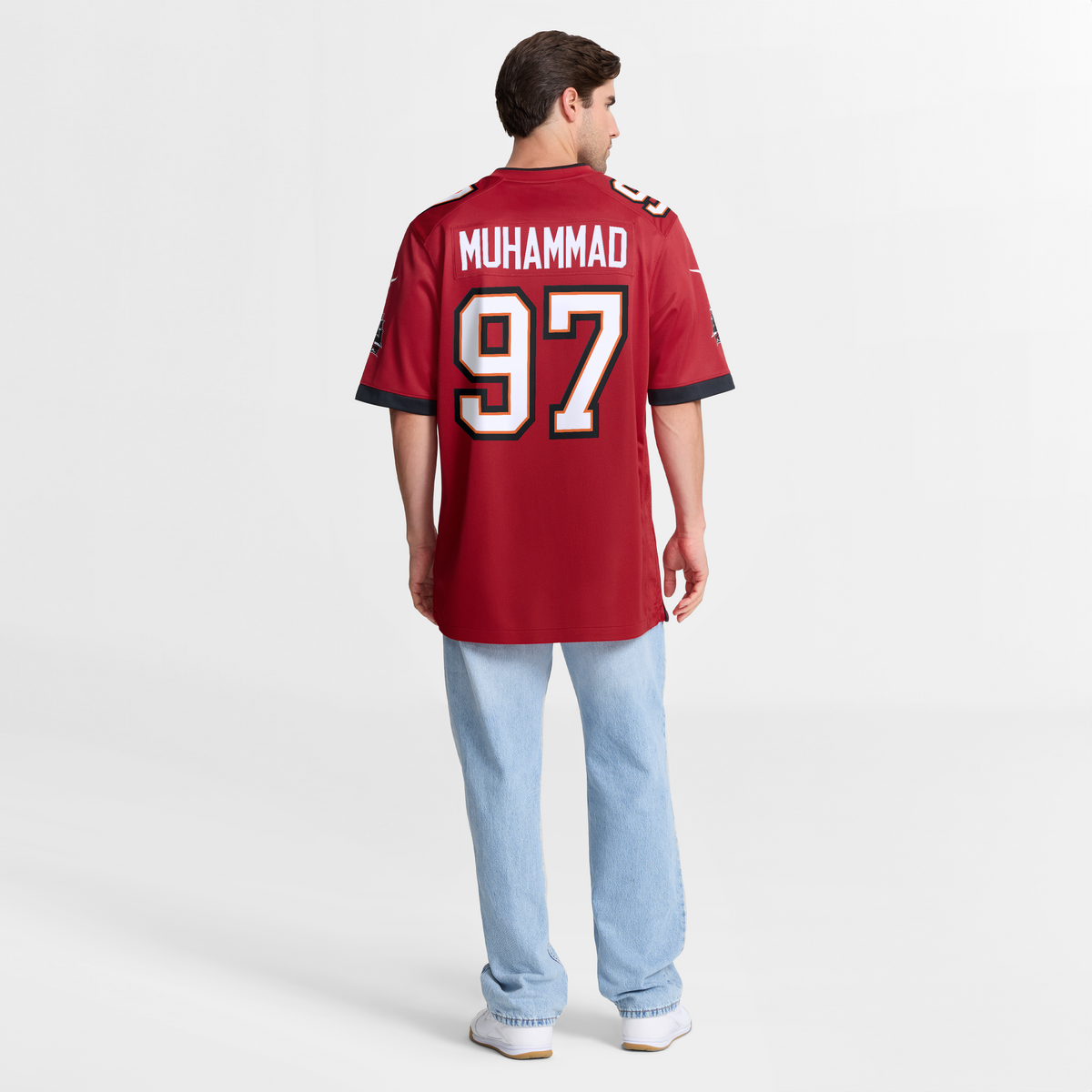Men's Tampa Bay Buccaneers Al Quadin Muhammad Nike Red Team Game Jersey