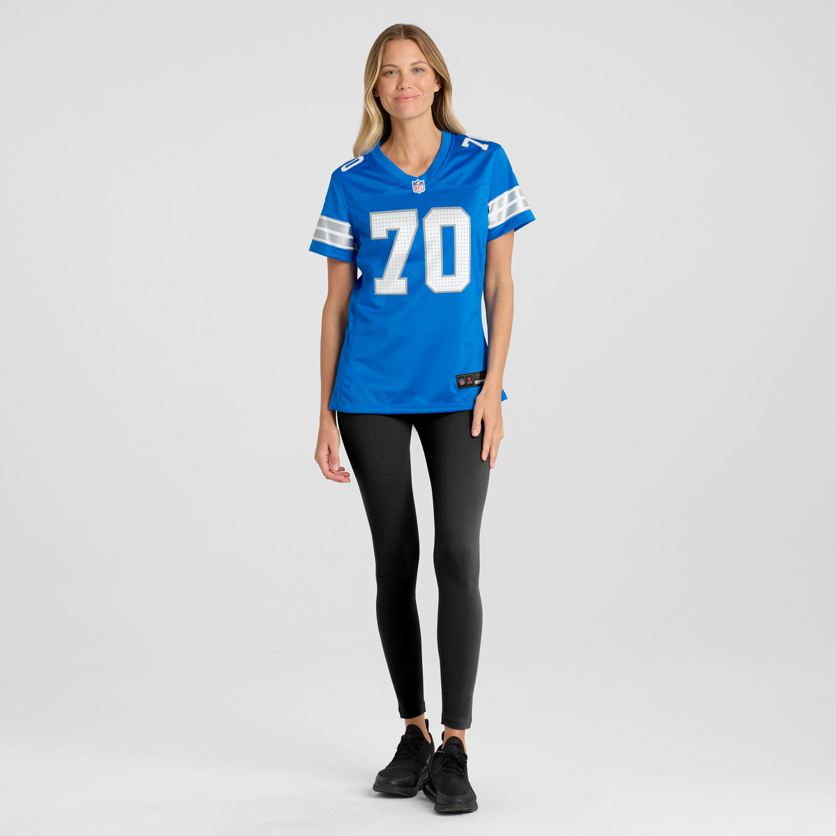 Women's Detroit Lions Juice Scruggs Nike Blue Team Game Jersey