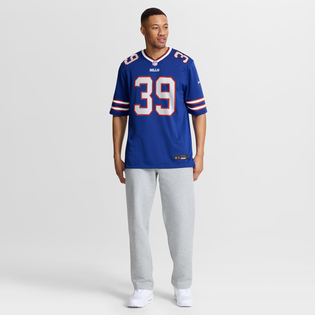 Men's Buffalo Bills Tommy Doman Nike Royal Team Game Jersey