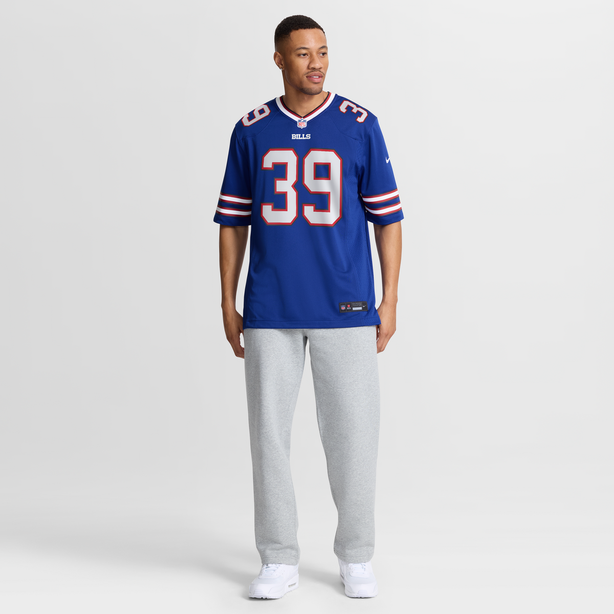 Men's Buffalo Bills Tommy Doman Nike Royal Team Game Jersey