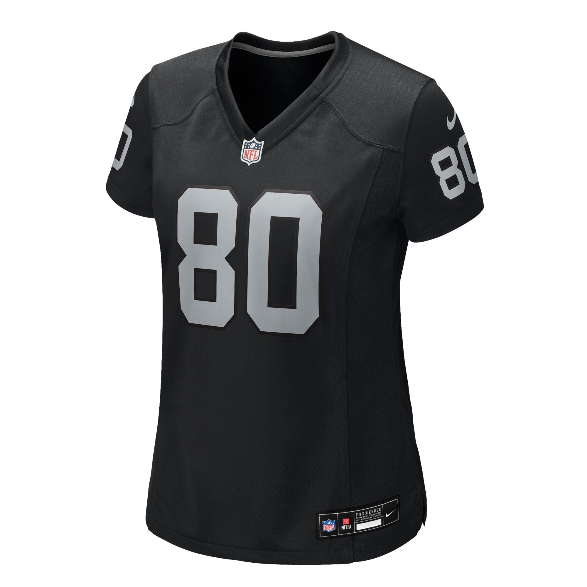 Women's Las Vegas Raiders Ian Thomas Nike Black Team Game Jersey
