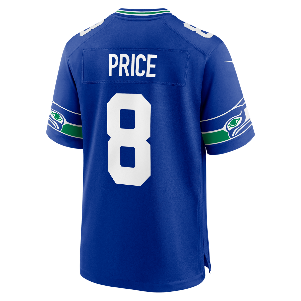 Men's Seattle Seahawks Jadarian Price Nike Royal Alternate Game Jersey