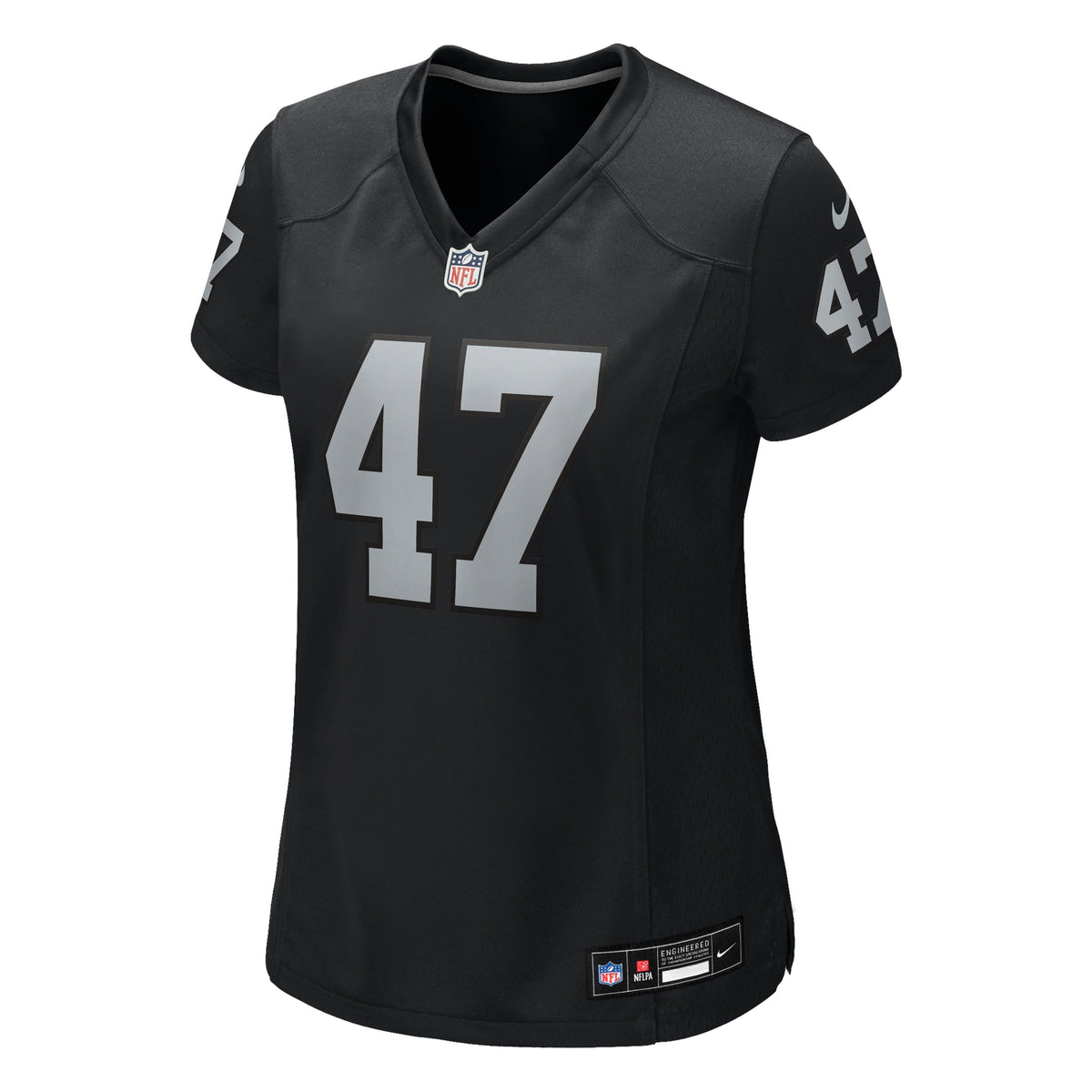 Women's Las Vegas Raiders Alex Ward Nike Black Team Game Jersey