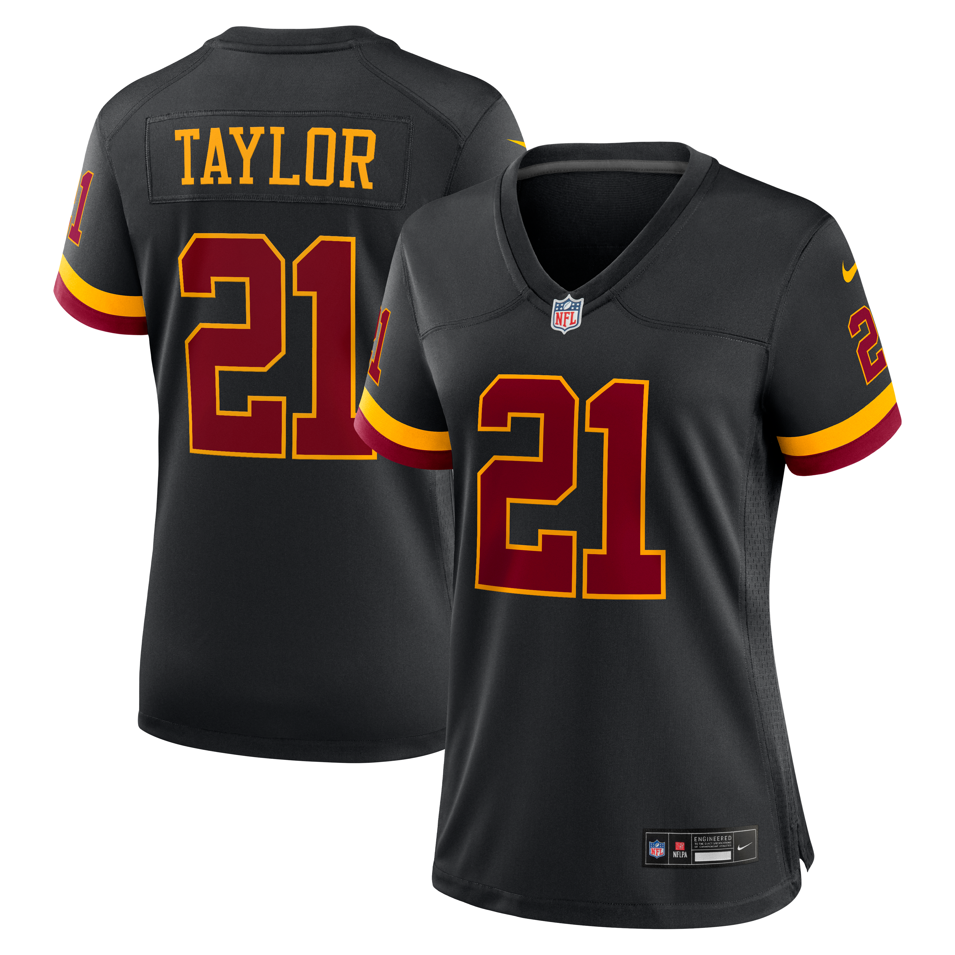Women's Washington Commanders Sean Taylor Nike Black Hail Raiser Alternate Retired Game Jersey