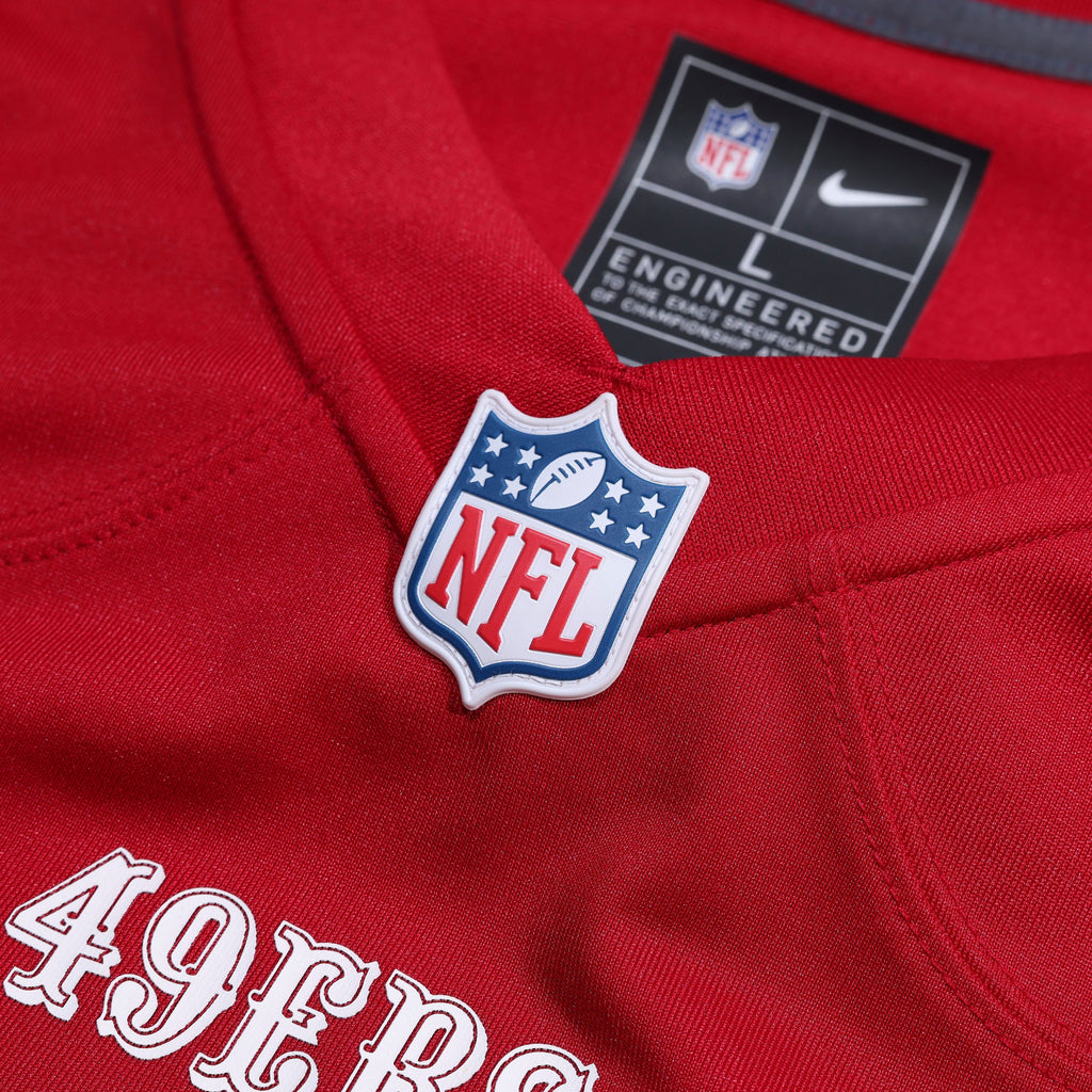 Men's San Francisco 49Ers Dezhaun Stribling Nike Scarlet Game Jersey